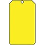 ACCUFORM SIGNS® Solid Color Blank Tag, Yellow, 5¾" x 3¼", RP-Plastic, 25/Pk~#|#~s0952705_sc7