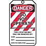 Accuform Safety Tag, DANGER DO NOT OPERATE-MAINTENANCE DEPARTMENT, 5¾"x3¼", RP-Plastic, 25/Pack (MLT401PTP)~#|#~s0952750_sc7