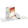Cardinal ClearVue 5" 3-Ring Non-View Binders, D-Ring, White (32150)~#|#~s0966826_sc7