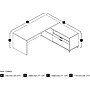 Bestar Pro-Linea L-Desk, White (120863-17)~#|#~s0968694_sc7