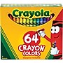 Crayola Crayons, Assorted Colors, 64/Box (52-0064)~#|#~s0969302_sc7
