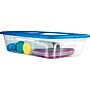 Staples 28 QT Plastic Underbed Flat lid tote (28759)~#|#~s0983562_sc7