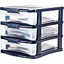 Bella Storage Solution® Medium Desktop Plastic Storage Drawer, 3 Drawer (28776)~#|#~s0983773_sc7