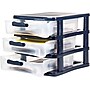 Bella Storage Solution® Medium Desktop Plastic Storage Drawer, 3 Drawer (28776)~#|#~s0983774_sc7