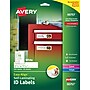 Easy Align™ Self Laminating ID Labels, 00757, 3 1/2" x 1 1/32", Pack of 250~#|#~s0986301_sc7