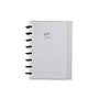 Staples® Arc Durable Poly Notebook System, Junior Size, Clear, 60 Sheets~#|#~s0996671_sc7