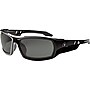 Ergodyne Skullerz ODIN Safety Glasses, Black, Smoke Lens (50030)~#|#~s0996758_sc7