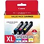 Canon 271 Cyan/Magenta/Yellow Ink Cartridge, 3/Pack   (0337C005)~#|#~s0999108_sc7