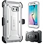 SUPCASE Samsung Galaxy S6 Edge Case - Unicorn Beetle Pro Rugged Holster Case - White/Gray~#|#~s1003316_sc7