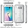 SUPCASE Samsung Galaxy S6 Edge Case - Unicorn Beetle Pro Rugged Holster Case - White/Gray~#|#~s1003317_sc7