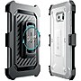 SUPCASE Samsung Galaxy S6 Edge Case - Unicorn Beetle Pro Rugged Holster Case - White/Gray~#|#~s1003319_sc7