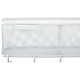 Staples® 1-Compartment Wire Mesh Mail and Key Rack, White (29487)~#|#~s1009691_sc7