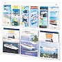 SAFCO® Clear2c™ 3 Magazine and 6 Pamphlet Display~#|#~s1012310_sc7