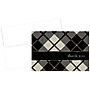 Great Papers! Black Plaid Thank You Note Card, 4.875" x 3.375", 24/Pack, (2015071)~#|#~s1014328_sc7