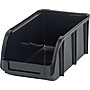Staples® Stacking Bin, Black, 3"H x 4 1/8"W x 7 1/8"D (110065)~#|#~s1014777_sc7