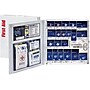 SmartCompliance Food Service Metal First Aid Cabinet without Medication, ANSI Class A, 50 People, 261 Pieces (746006-021)~#|#~s1020197_sc7