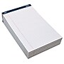 Signa Letter Notepads, 8.5" x 14", Wide, White, 50 Sheets/Pad, 12 Pads/Pack (18127/18127STP)~#|#~s1036187_sc7