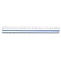 Westcott® 15" Data Processing Magnifying Ruler, Clear (40711)~#|#~s1045044_sc7