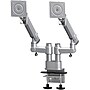 Goldtouch Dynafly Dual Adjustable Monitor Arm, Up to 27", Gray/Silver (EGDF-302D)~#|#~s1049981_sc7