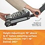 Easy Adjust Standard Keyboard Tray, 25-1/2w x 12d, Black~#|#~s1051022_sc7