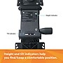 Easy Adjust Standard Keyboard Tray, 25-1/2w x 12d, Black~#|#~s1051024_sc7