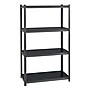 Iron Horse 3200 Concealed Rivet 4-Shelf Metal Stand Alone Shelving Unit, 36" W, Gray (20995)~#|#~s1053141_sc7