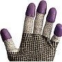 Jackson Safety® G60 Purple Nitrile Cut Resistant Gloves; Size 9.0 (Large), Ambidextrous , Grey/Black, 1 Pair~#|#~s1053776_sc7