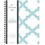 Kahootie Co Undated Monthly Calendar, 9" x 11.5", Teal and White (ITKCTW)~#|#~s1054598_sc7