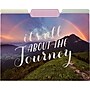 Eccolo Explorer Collection Fashion Heavy Duty Top Tab File Folders, Letter Size, 3 Tab, 9/Pack (T617H-ST)~#|#~s1056161_sc7