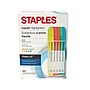 Staples® Fluent LQ™ Highlighters, Asst, 12pk~#|#~s1063433_sc7