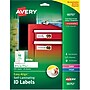 Easy Align™ Self Laminating ID Labels, 00757, 3 1/2" x 1 1/32", Pack of 250~#|#~s1063545_sc7