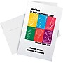 Avery Half-Fold Greeting Cards with Envelopes, 5.5" x 8.5", Matte White, Inkjet, 30/Pack (08316)~#|#~s1063571_sc7