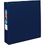 Avery Heavy-Duty 2" 3-Ring Non-View Binder, Navy Blue (79822)~#|#~s1064795_sc7