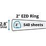 Avery Heavy-Duty 2" 3-Ring Non-View Binder, Navy Blue (79822)~#|#~s1064798_sc7