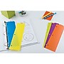 Avery Snap-In Plastic Bookmark Dividers, Assorted Colors with White Labels, Set of 5 (24908)~#|#~s1067232_sc7