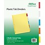 Office Essentials Insertable Paper Dividers, 5 Tabs, Multicolor (11465)~#|#~s1067462_sc7