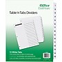 Office Essentials® Table 'N Tabs Dividers, 1-15 Tab, White, 8 1/2" x 11", 1/St~#|#~s1067872_sc7