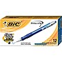 BIC Velocity Retractable Ballpoint Pens, Medium Point, Blue Ink, Dozen (16263/VLG11BL)~#|#~s1069340_sc7