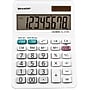 Sharp Elsi Mate EL-310WB 8-Digit Desktop Calculator, White~#|#~s1074370_sc7