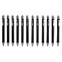Staples® Quick Dry Gel Pens Medium 0.7mm Black 12pk [51070]~#|#~s1077436_sc7