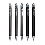 Staples® Quick Dry Gel Pens Medium 0.7mm, Black, 5pk (51067)~#|#~s1077445_sc7