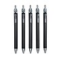 Staples® Quick Dry Gel Pens Medium 0.7mm, Black, 5pk (51067)~#|#~s1077446_sc7