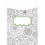 Barker Creek Color Me! In My Garden Peel & Stick Library Pockets, 30 Pieces Per Pack (BC1243)~#|#~s1077785_sc7