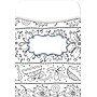 Barker Creek Color Me! In My Garden Peel & Stick Library Pockets, 30 Pieces Per Pack (BC1243)~#|#~s1077786_sc7