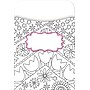 Barker Creek Color Me! In My Garden Peel & Stick Library Pockets, 30 Pieces Per Pack (BC1243)~#|#~s1077787_sc7