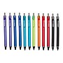 Staples® Quick Dry Retractable Gel Pen, Medium Point, Assorted Ink, Dozen (51069)~#|#~s1080530_sc7