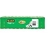 Scotch Magic Invisible Clear Tape, 0.75" x 27.77 yds., 1" Core, Clear, 12 Rolls/Pack (810K12CASE)~#|#~s1090186_sc7