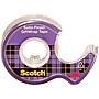 Scotch Giftwrap Clear Tape Refill, 0.75" x 8.33 yds., 1" Core, Clear, 3 Rolls/Pack (311)~#|#~4E18A2CF-8D47-4420-BED3DE01474091AF_sc7