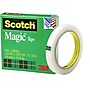 Scotch® Magic Tape, Invisible, Write On, Matte Finish, 3/4" x 72 yds., 3" Core, 12 Rolls (810-3/4X72-12PK)~#|#~s1090269_sc7