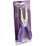 Punchline Medium-Duty 1-Hole Diamond Shape Punch, 15 Sheets/20 lb., Black/Silver (MCG52300C)~#|#~s1097120_sc7